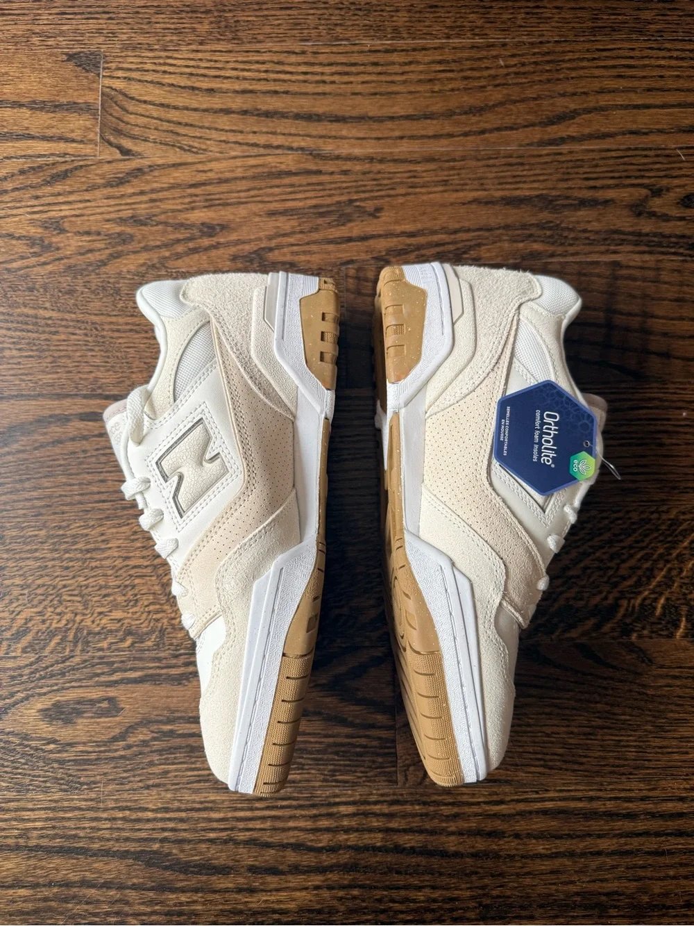 New Balance Men’s/Women's 550 Sneakers in Cream and White